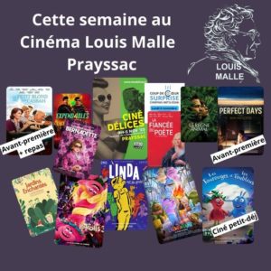 Cinéma Louis Malle de Prayssac, la prog du 1er au 6 novembre