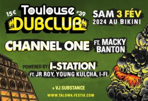 Spécial Toulouse Dub Club le 3 février