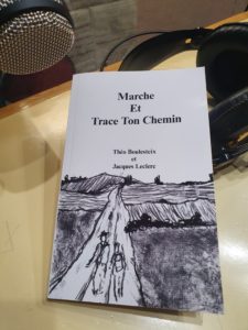 Marche et Trace ton Chemin, de Théo Boulesteix et Jacques Leclerc, à la librairie Calligramme de Cahors, jeudi 14mars