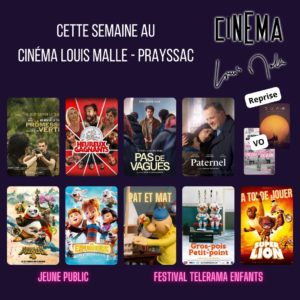 Cinéma Louis Malle de Prayssac / programmation du 10 au 16 avril 2024