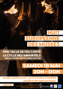 La Nuit Européenne des Musées au Musée Champollion-Les Ecritures du Monde de Figeac