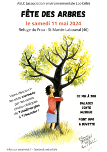 Fête des Arbres le samedi 11 mai à St Martin Labouval avec l’Association Environnement Lot Célé