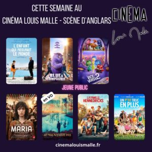 Cinéma Louis Malle de Prayssac / programme du 10 au 15 juillet 2024