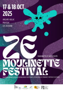 Festival de Marionnettes ZE MOULINETTE à Prayssac et Anglars-Juillac le 17 et 18 octobre
