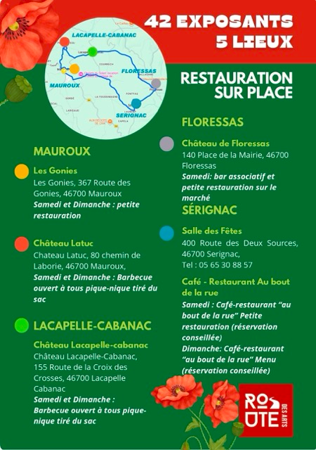 image La Route des Arts , édition 2026, ce 2 et 3 mai